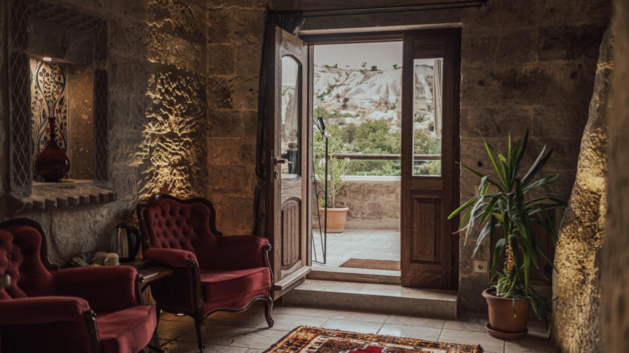Sah Saray Cave Suites Halal Hotel Göreme Exteriör bild