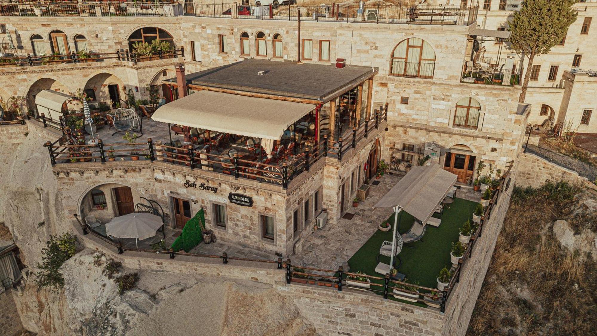 Sah Saray Cave Suites Halal Hotel Göreme Exteriör bild