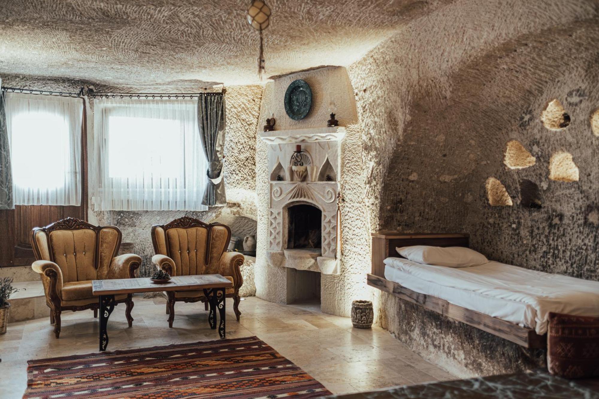 Sah Saray Cave Suites Halal Hotel Göreme Exteriör bild