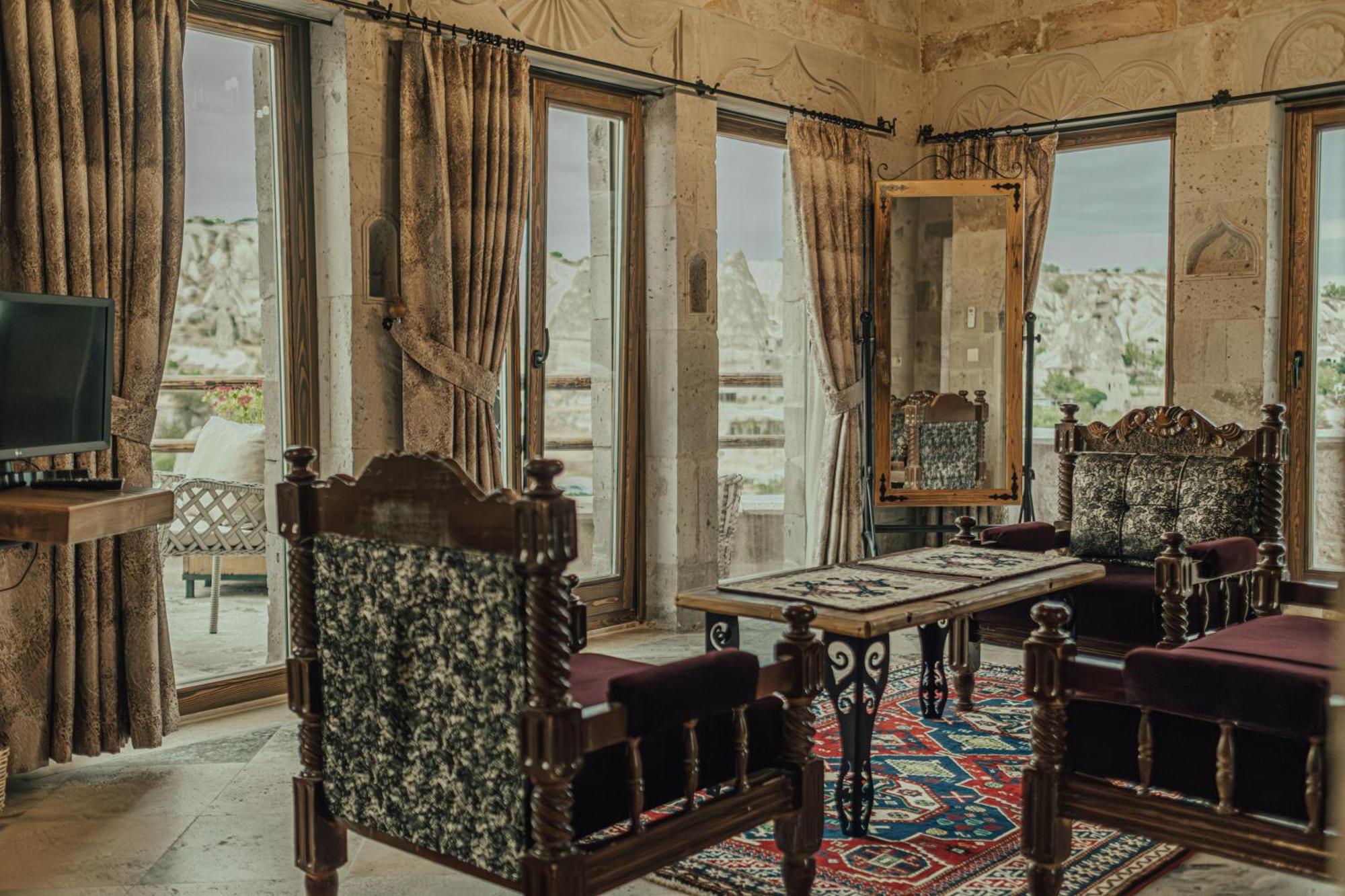 Sah Saray Cave Suites Halal Hotel Göreme Exteriör bild